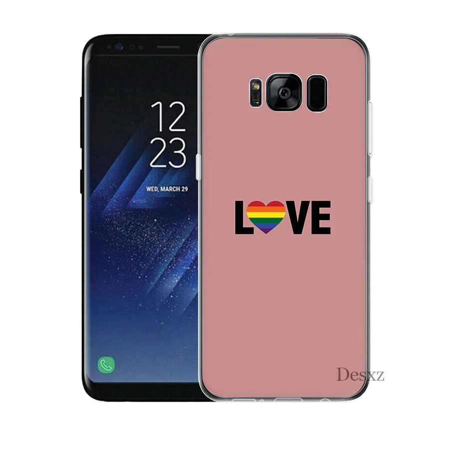 Чехол для телефона Samsung S3 S4 S5 S6 S7 S8 S9 S10E S10Plus Note 8 9 M10 M20 M30 M40 гей лесби Радужный Флаг