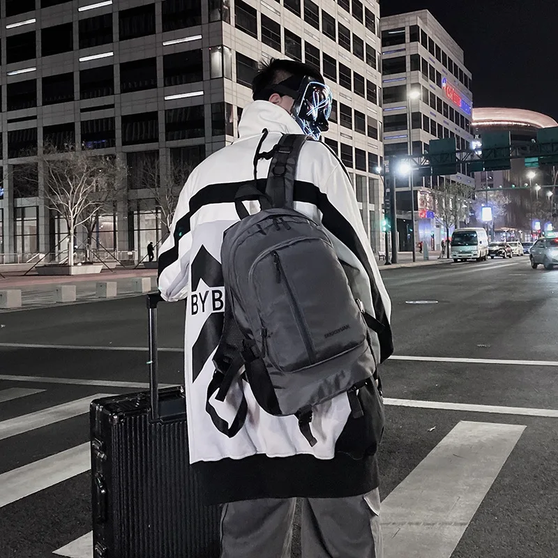 Универсальный школьный ранец для мальчиков и девочек простой однотонный