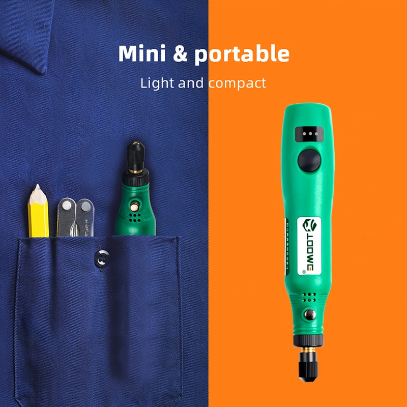 Pinkman 3 6 В Регулируемая Беспроводная мини-ДРЕЛЬ Dremel гравер Электрический