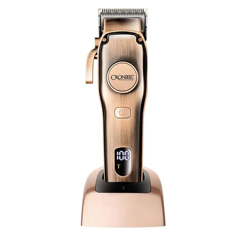 

adjustable hair clipper cordless electric hair trimmer powerful hair cutter machine haircut professional with charger base