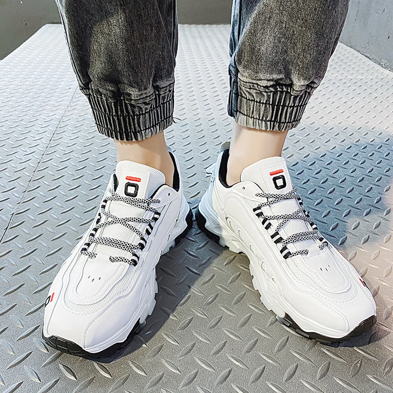 

Man Sneakers Fashion Sports Shoes Breathable Comforters Male Casual Shoes Outdoor Sneakers Brand Lace Up Shoes Chaussure Homme