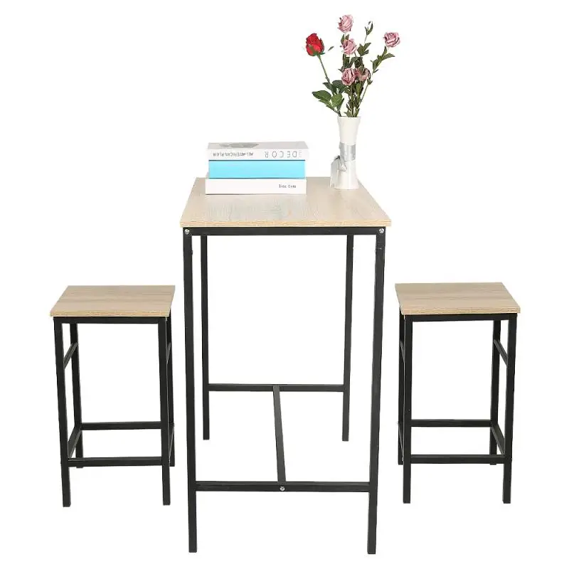 

1 Sets 3pc Dining Chairs For Home Office Dining Chairs Bar Chairs Dining Room Chairs Swivel Bar Stools Kitchen Counter HWC