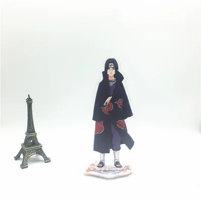 17 Брелок в стиле аниме Наруто Jiraiya Sabakuno Gaara Саске Хатаке Какаши Hoshigaki Kisame милый забавный мультфильм акриловый брелок - Цвет: 17