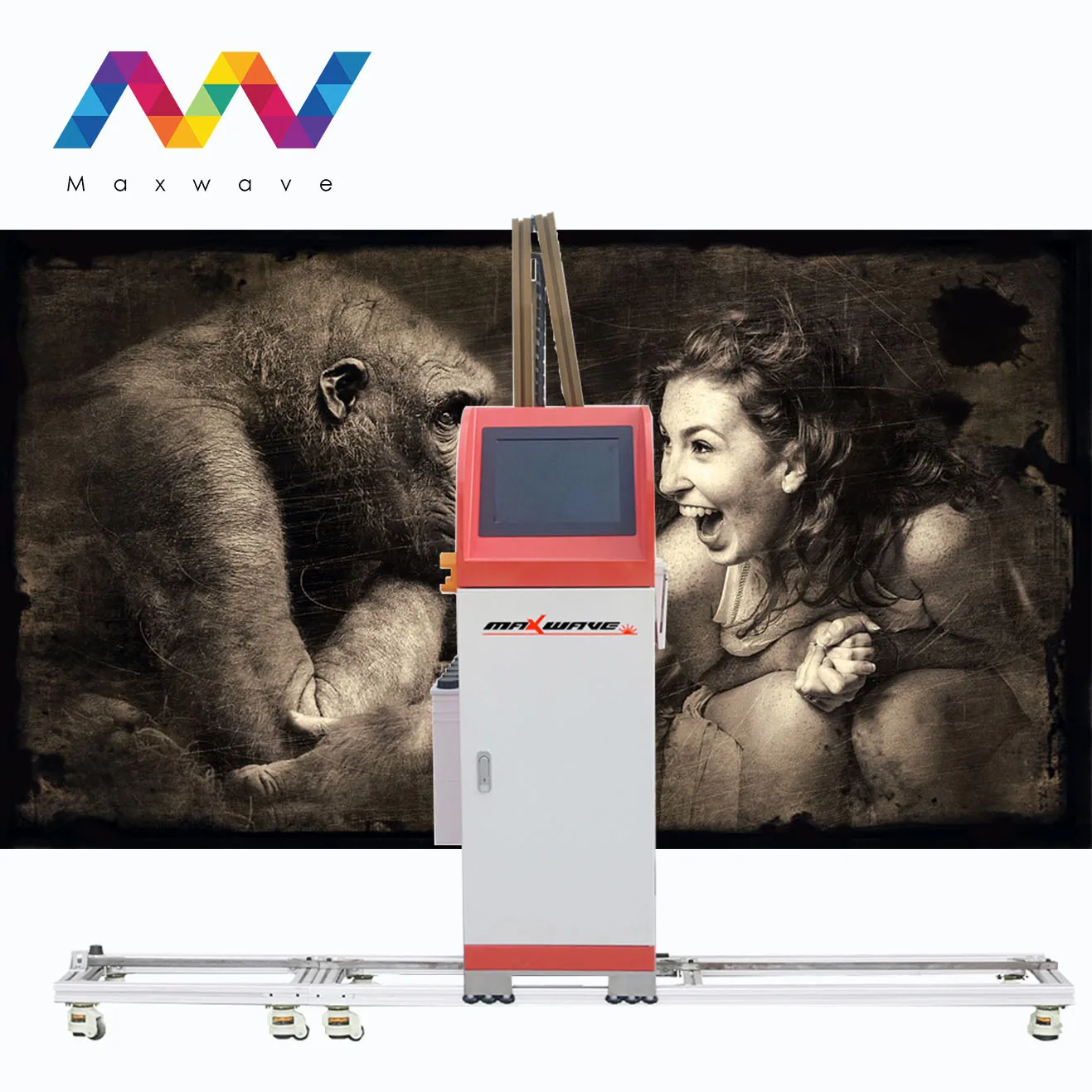 Goedkoop 3D Verticale Aangepaste Wanddecoratie Kunst Schilderij Machine Direct Naar Muur Inkjet Cmyk Digitale Automatische Verticale Muur Printer