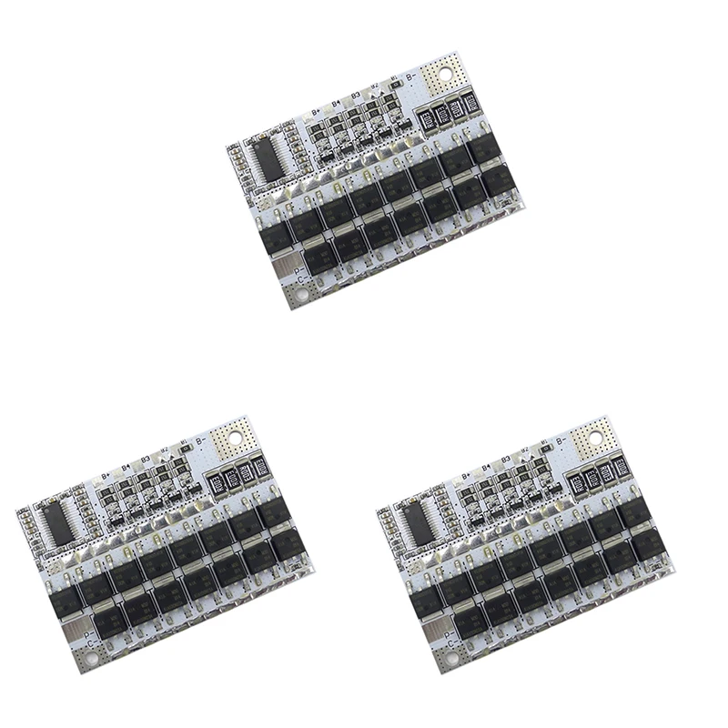 Bms 12V 16 8 V 21V 100A литий ионная плата для защиты литиевых батарей с балансом Pcm 18650 Lipo