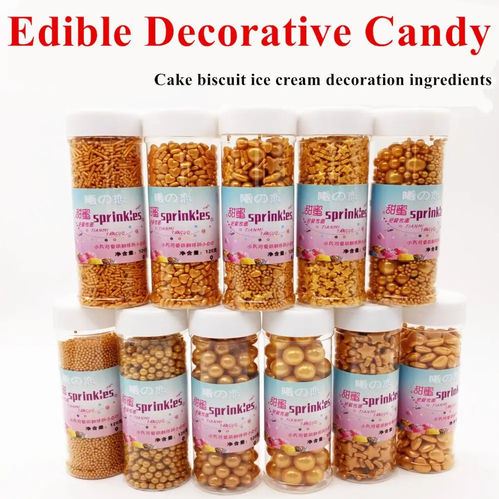 120 г съедобный сахарный брызговик шарик для конфет помадка леденец пищевой торт