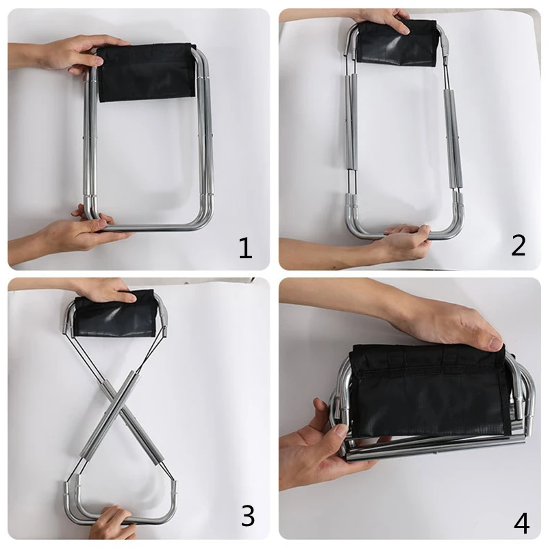 Стул Складной из алюминиевого сплава 1 шт. походный пляжный стул | Мебель