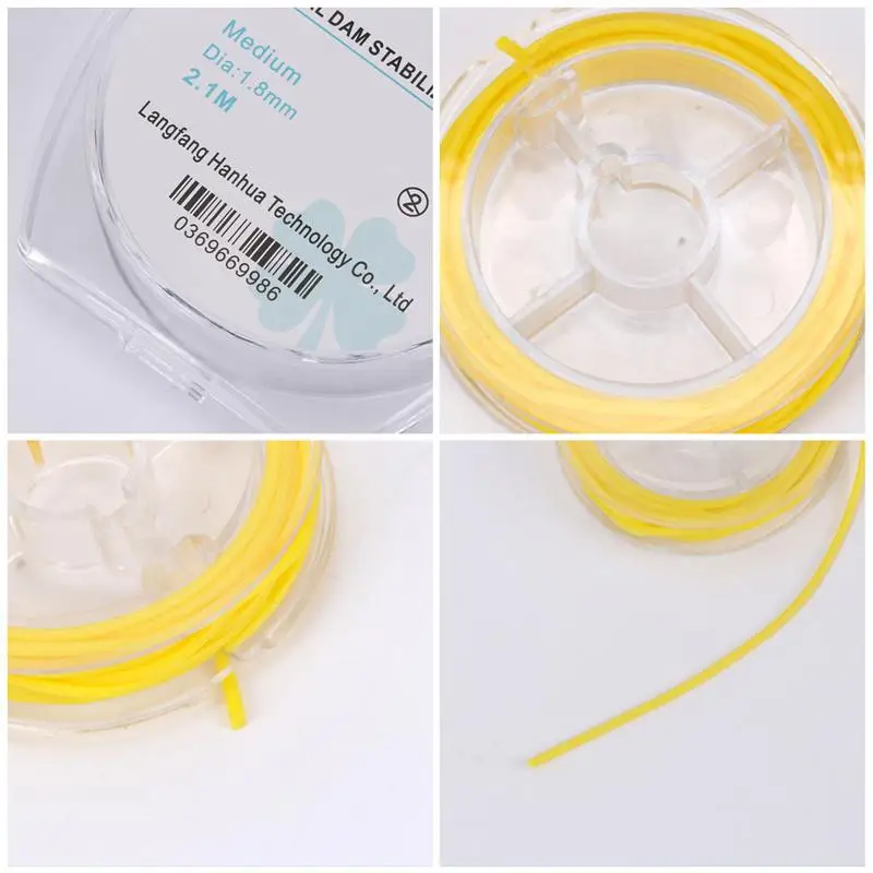 

1 Roll Dental DAM Stabilizing Cord Wedges Rope for Woman Boy Man