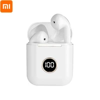 xiaomi new tws bluetooth 5 1 earphone charging box wireless headphone stereo earbuds headset with microphone for iosandroid