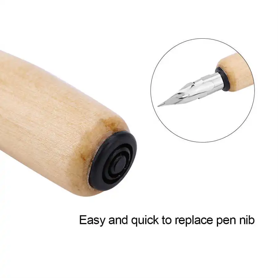 Набор ручек с рисунками художника набор для погружения подарочный и чернил из 3