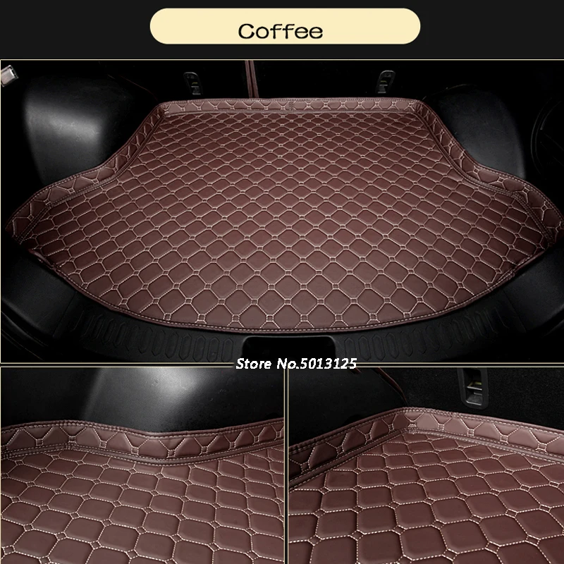 Автомобильный водонепроницаемый коврик для багажника анти-грязный поднос