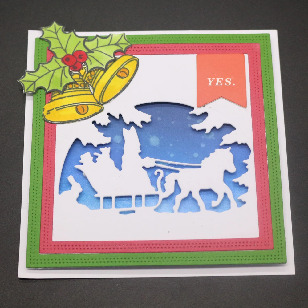 Лошадиные сани металлические режущие штампы рельефная тарелка для