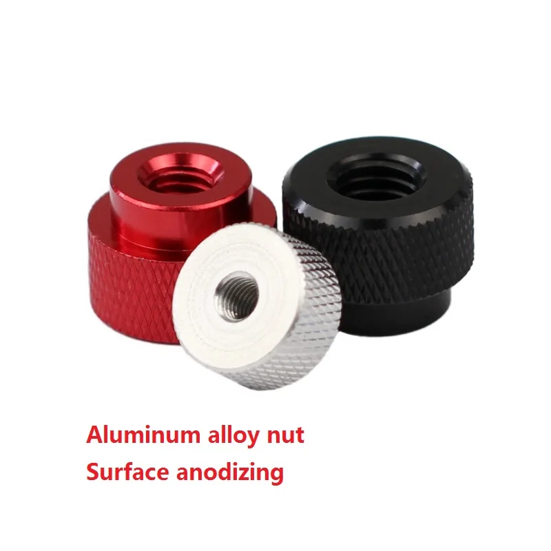 5 шт. ручная гайка винт рамка самолета штатив для камеры накатная алюминиевый