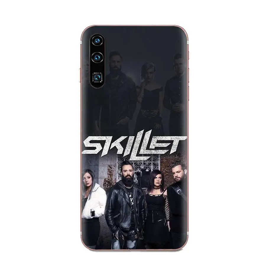 ТПУ розничная продажа новая мода Skillet Rock для Samsung Galaxy Note 5 8 9 S3 S4 S5 S6 S7 S8 S9 S10 5G mini Edge Plus