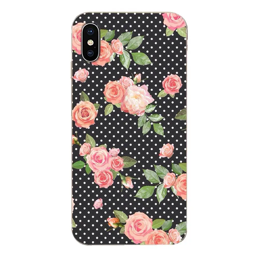 TPU Custom Phone Pink Black Dot Wave Point For LG K50 Q6 Q7 Q8 Q60 X Power 2 3 Nexus 5 5X V10 V20 V30 V40 Q Stylus | Мобильные