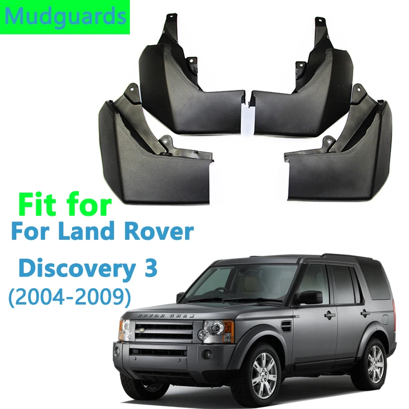 

Car Mudguards FOR LAND ROVER DISCOVERY 3 2004-2009 2008 2007 2006 2005 Discovery LR3 Mudflaps Splash Guards Mud Flaps Fender