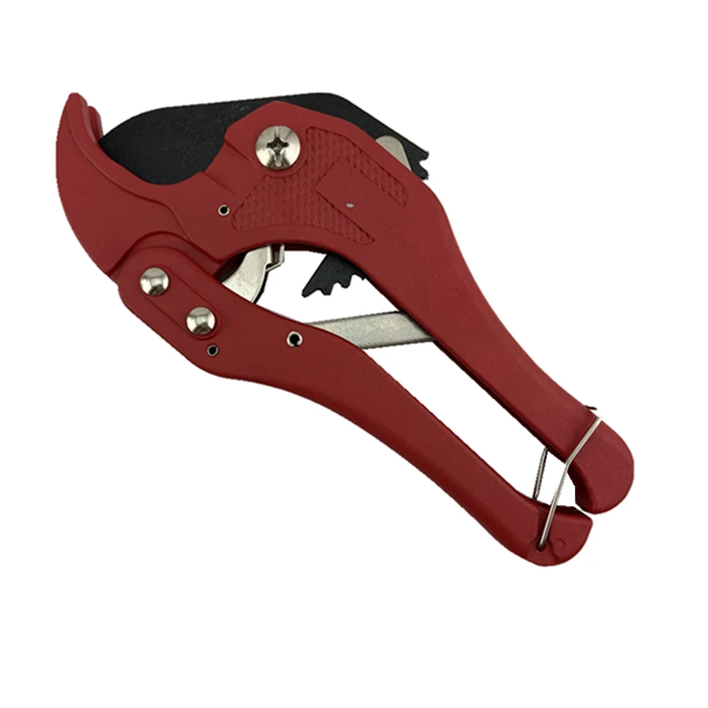 

Good quality hot sale new type manual 42mm pvc tube scissors or ppr pipe scissors for cutting tools in China