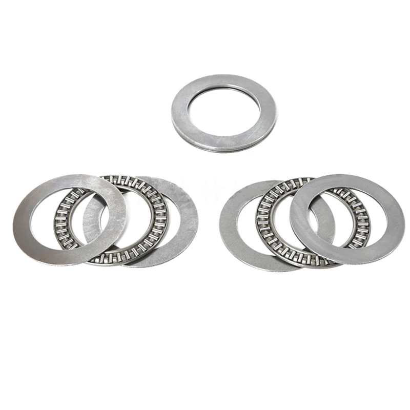 5Pcs Steel Thrust Needle Roller Bearings Ultra Shim Thrust Bearings AXK2035+2AS