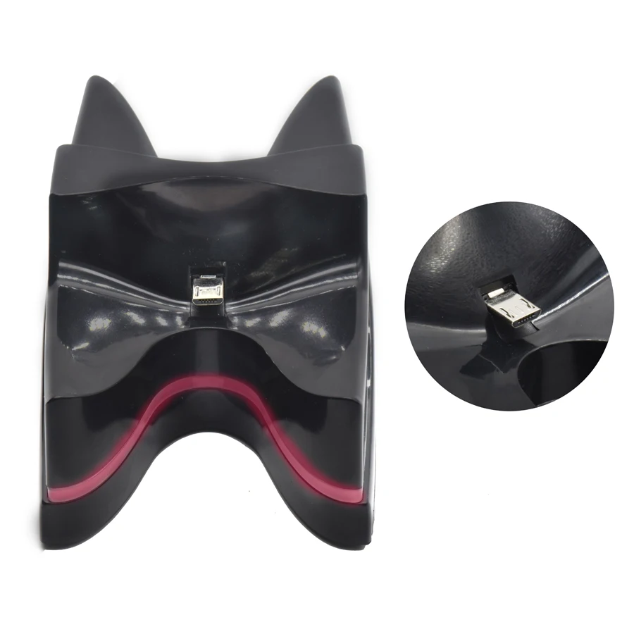 Двойной контроллер PS4 светодиодное быстрое зарядное устройство 2 джойстика