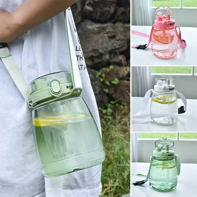 

Большая емкость, новинка, Детская кружка для напитков двойного назначения, кружка для напитков с крышкой для улицы DRSA889