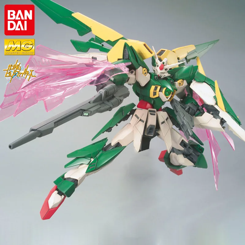 

BANDAI MG 1/100 FENICE Gundam Fenice Rinascita Custom Model Kit Action Figure Assembly Toy Gift Water Sticker