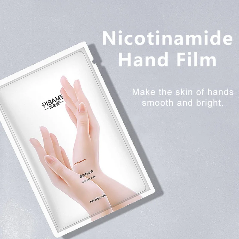 Никотинамид маска для рук увлажняющие гладкие тонкие линии Отшелушивание