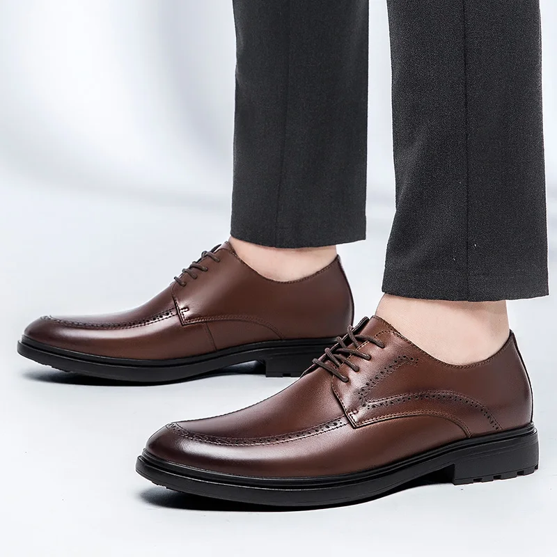 Модельные туфли Мужская официальная обувь Роскошные свадебные жениха из