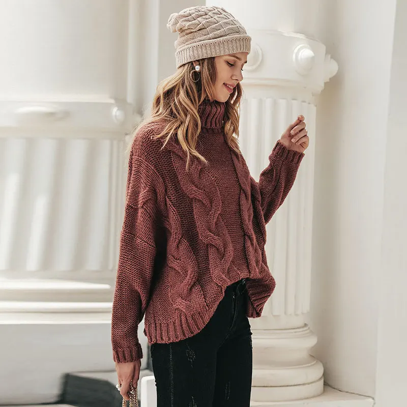 Conmoto 2019 осень зима женские джемперы свитер Женский Повседневный водолазка