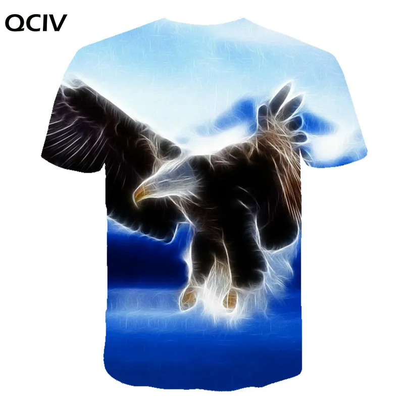 

NEW Popular 3D Short Sleeve Cute Eagle Print Men T-shirt Hip-hopFashion Popular Breathable T-shirt Oversize t-shirt