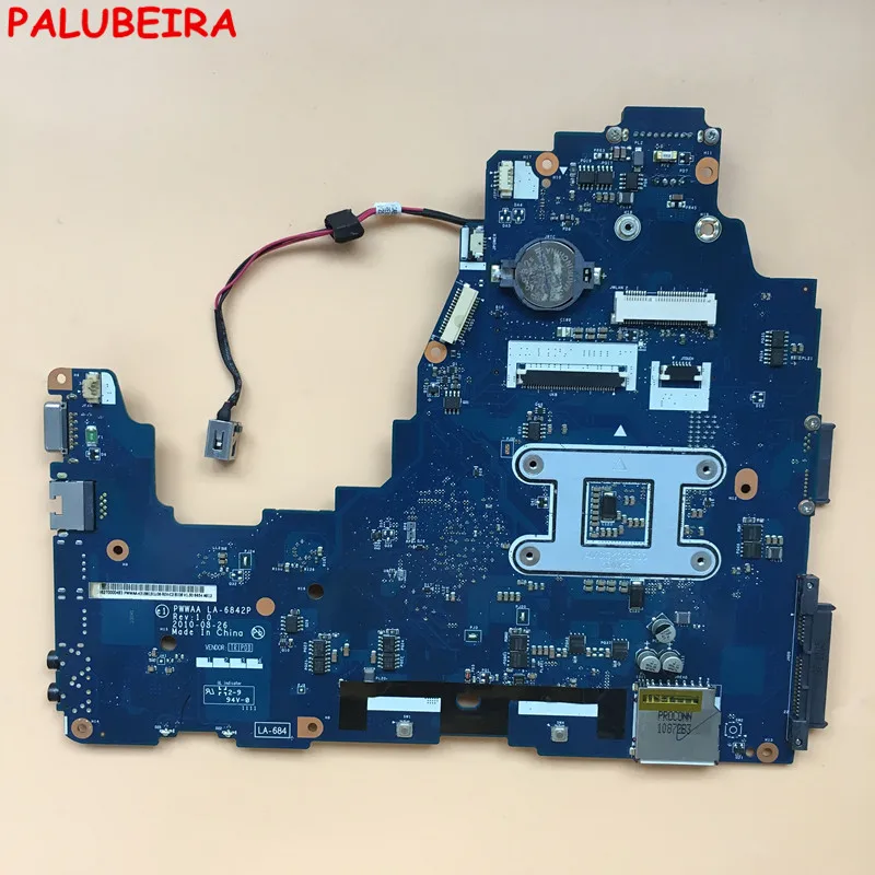 PALUBEIRA For Toshiba C660 Laptop Motherboard DDR3 K000111440 PWWAA LA-6842P Main Board HM55 | Компьютеры и офис
