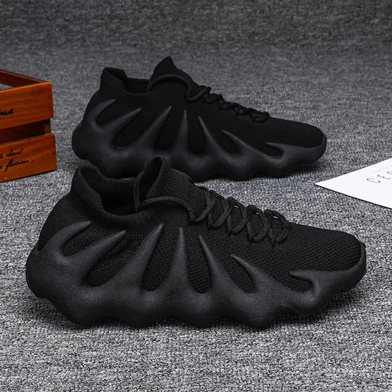 

Кроссовки мужские сетчатые без шнуровки светильник кие дышащие, повседневная спортивная обувь для бега