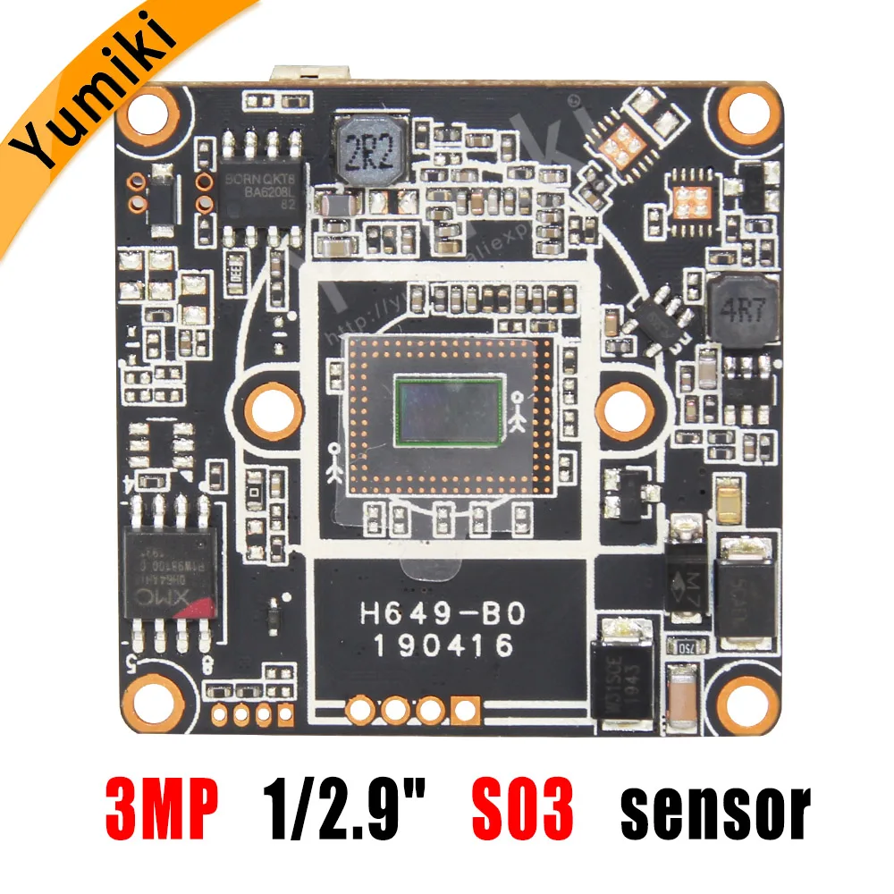 H.265/H.264 3MP Hi3516EV200 + S03 1/2.9 &quotIP камера Модульная плата низкого освещения ONVIF P6Spro P2P