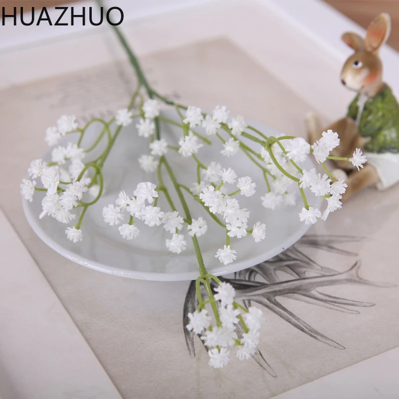 

10PCS 56cm DIY Rustic Artificial Flower Interspersion Mantianxing Decor for Home Table Wedding Flower Plastic Gypsophila
