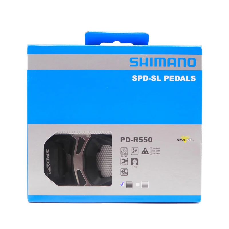 

Road Bicycle Pedals SPD-SL PD-R550 Pedals Road Bike Pedals Self-locking Pedal With Cleats R550 Bike Pedal Bicycle Accessories