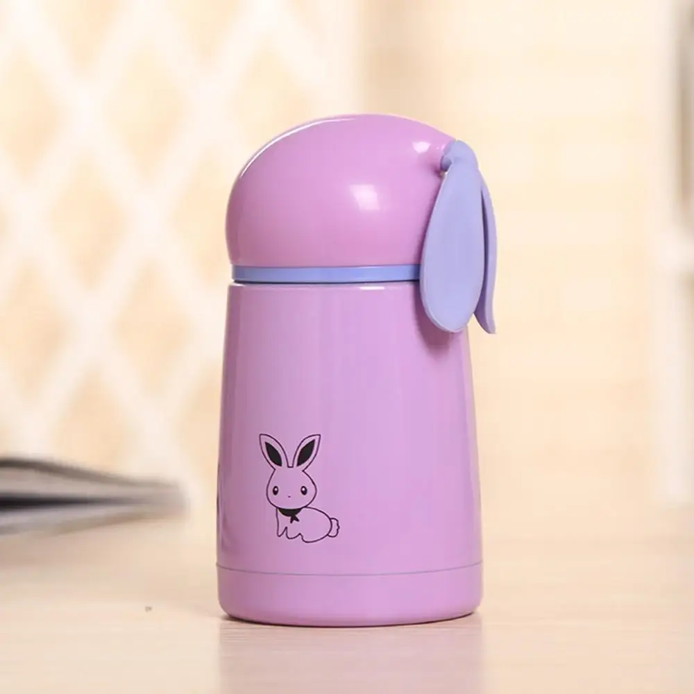 Портативная вакуумная Термокружка 300 мл Детская Из Нержавеющей Стали с принтом