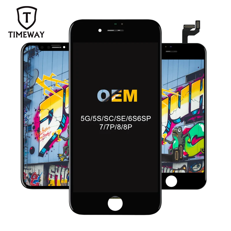 Лучший AAA + OEM ЖК дисплей для iPhone 7/8 Plus / 5S SE 6S экран с 3D сенсорным экраном|Экраны