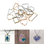 Подвески для изготовления ювелирных изделий, полимерные, 8 цветов, 11 шт.лот