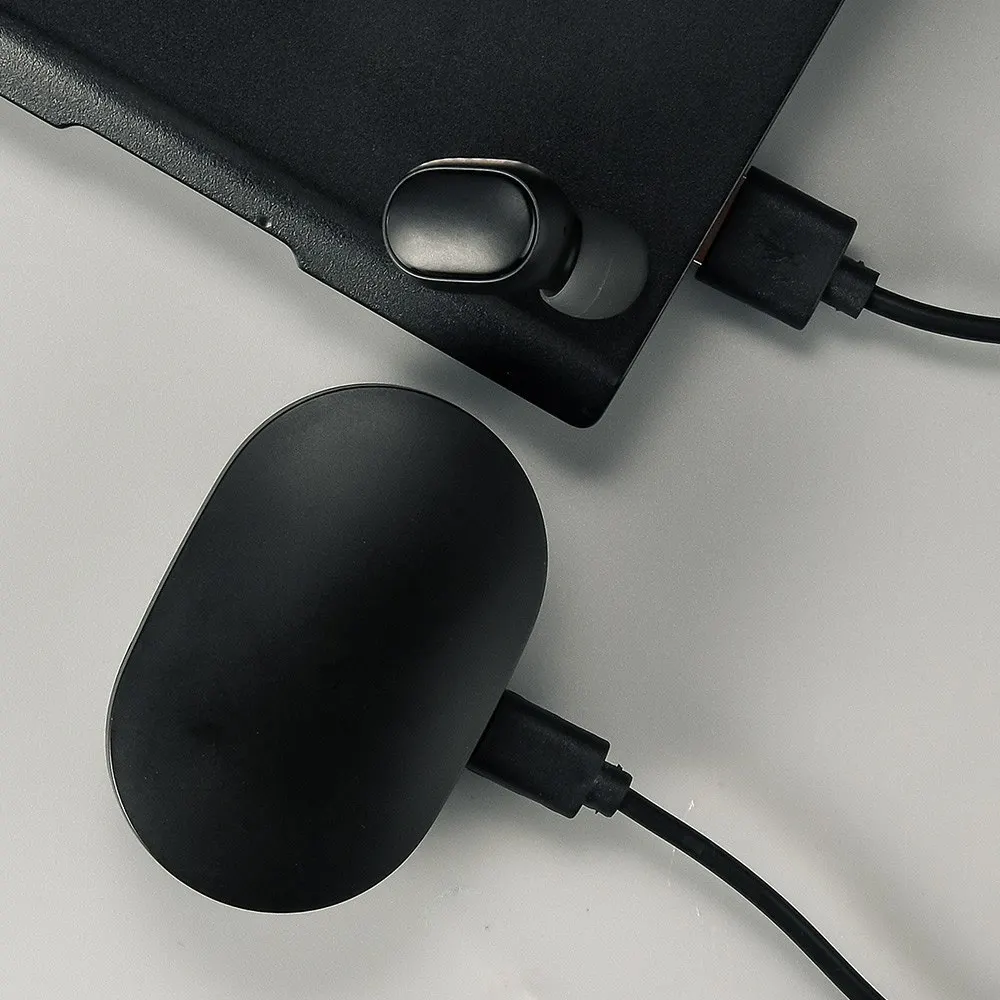 Новые наушники вкладыши беспроводные Pk Redmi Airdots управление голосом Bluetooth 5 0 с