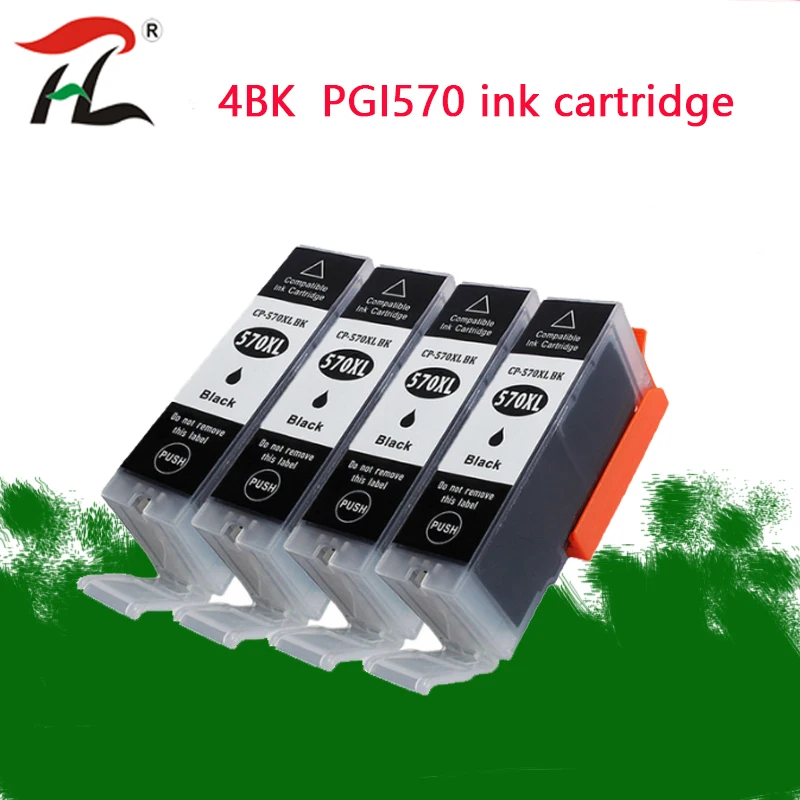 Совместимый чернильный картридж для принтеров Canon PIXMA MG5750 MG5751 MG5752 MG5753 MG6850 PGI570 570xl