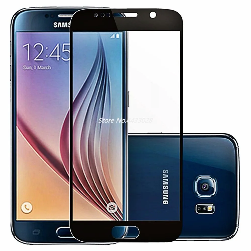 9H 3D полноэкранное закаленное стекло для SAMSUNG Galaxy S6 Note 5 защитная пленка