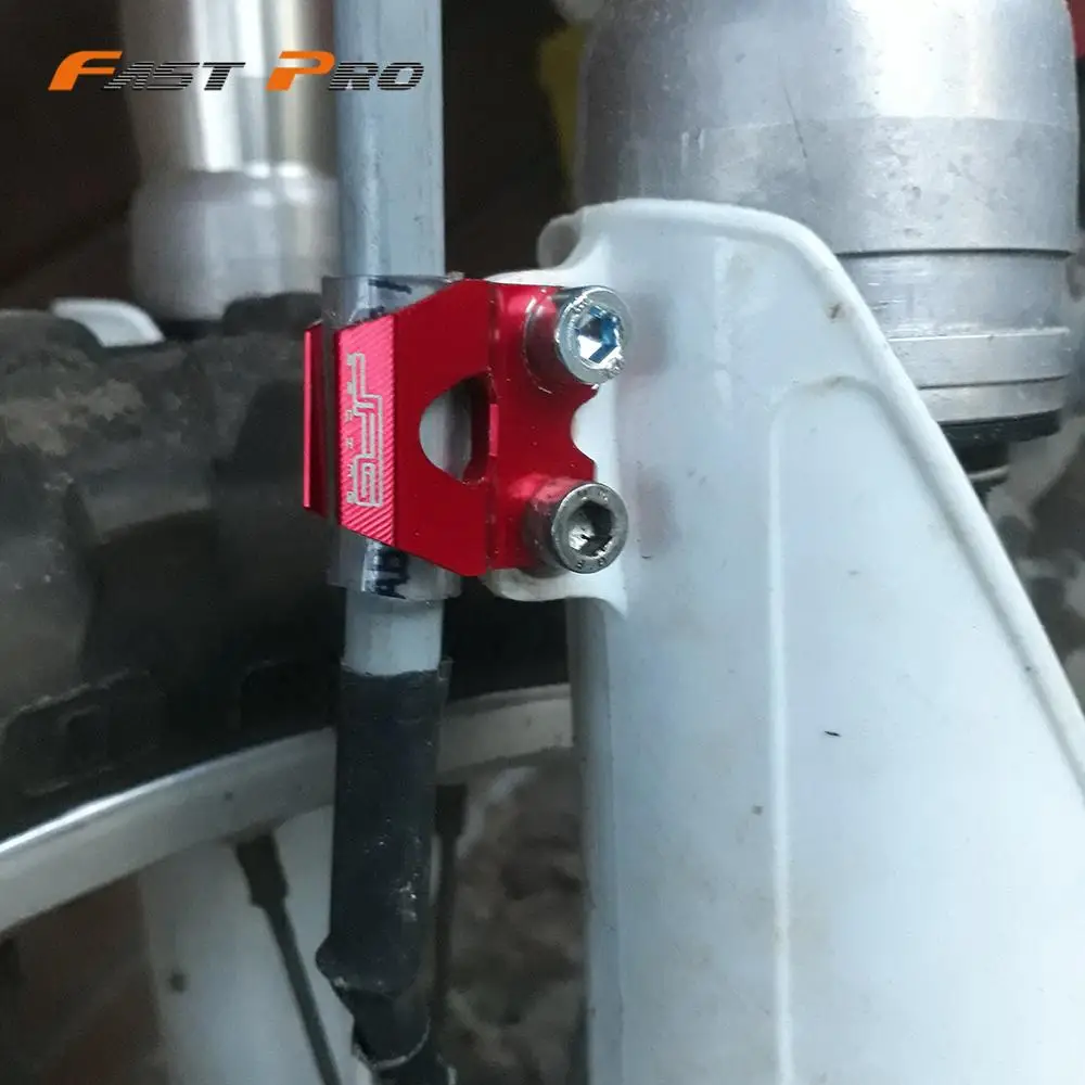 Зажим для шланга держателя передней тормозной линии мотоцикла с ЧПУ HONDA CR80R CR85R