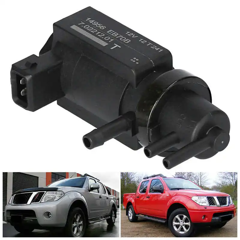 Vacuum Turbo Boost Pressure Solenoid Control Valve 14956‑EB70B Fit for Nissan NP300 Navara D40 2.5 dCi | Автомобили и мотоциклы