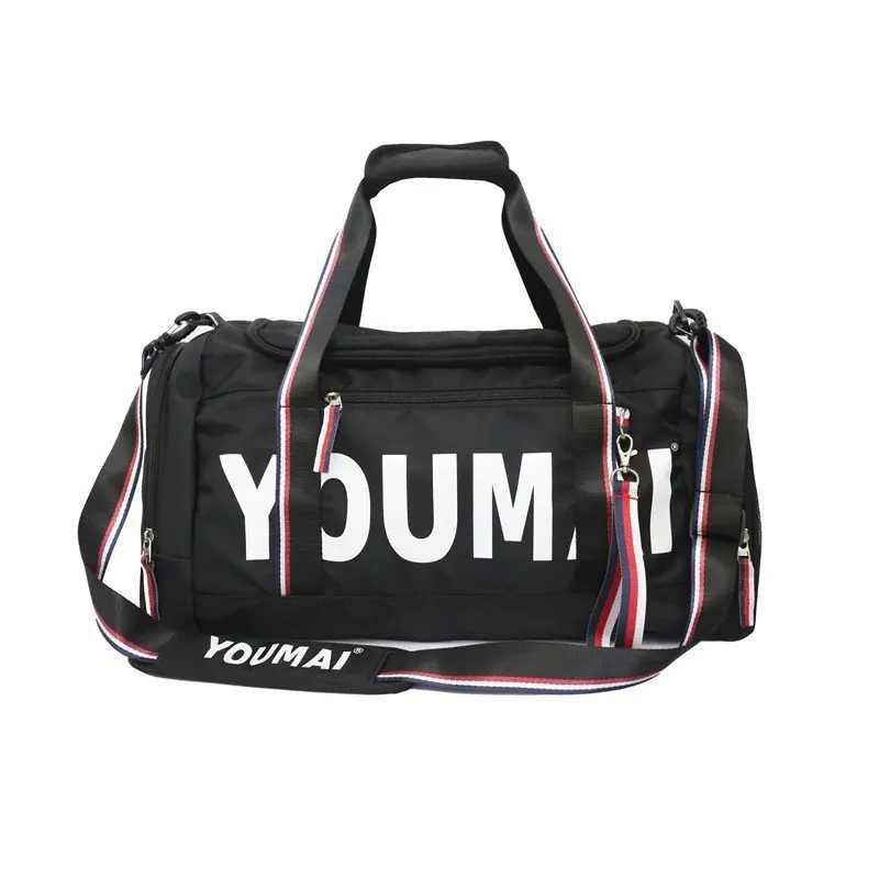Women's Fitness Bag with Shoes Comparent Dry Wet Separation Exercise Yoga Swimming Training Bag Portable Travel Bag 2021