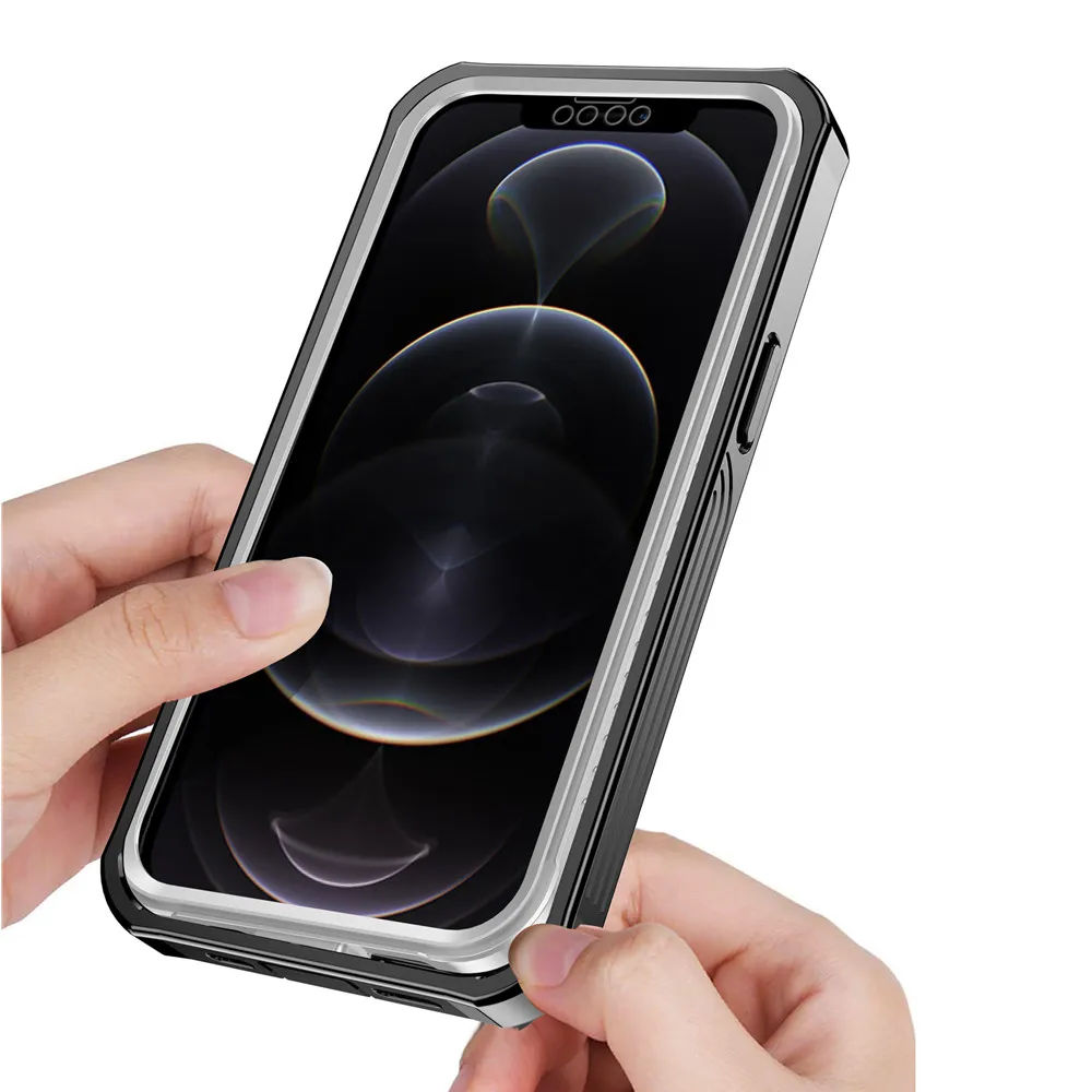 

For iPhone 13 12 Pro Max Shockproof Case Ares Dual Layer Rugged Bumper Cases for iPhone 11 Pro XS Max XR 7 8 Plus with Protector