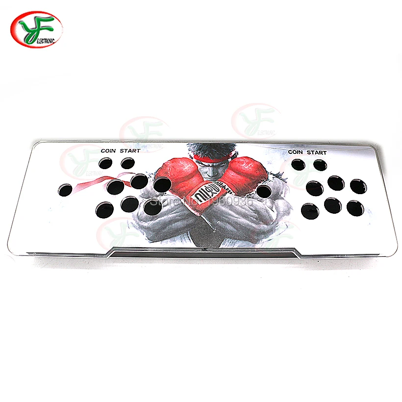 Домашняя аркадная консоль Ретро MAME джойстик Кнопка шкаф акриловая панель +