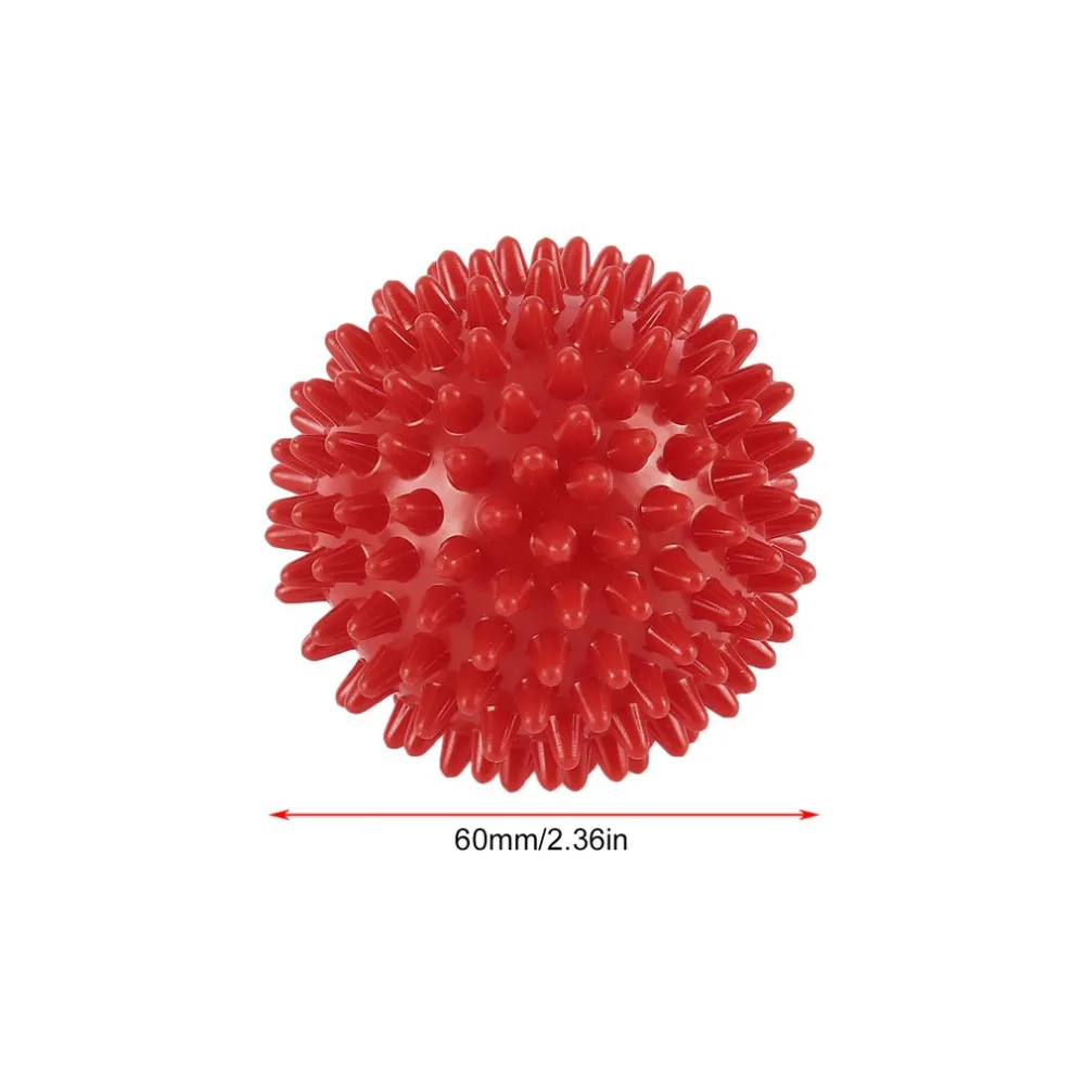 

Trigger Point Sport Fitness Hand Foot Pain Relief Plantar Reliever Hedgehog Durable PVC Spiky Massage Ball