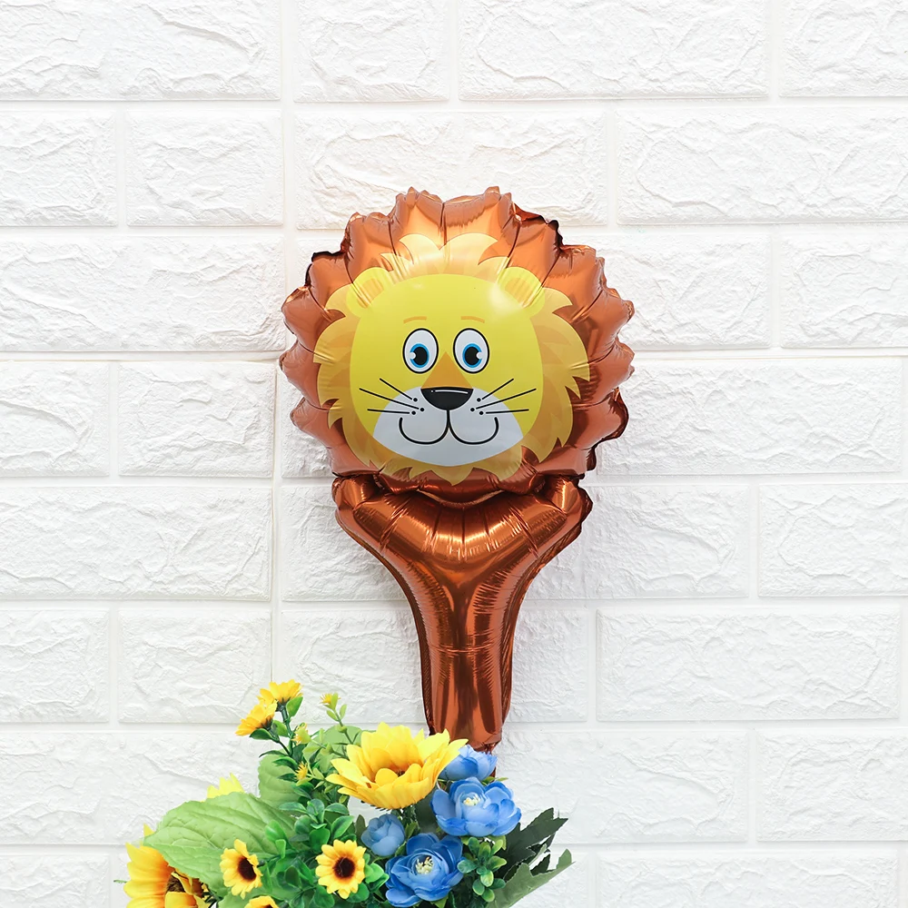 2/6 шт. надувные воздушные шары в виде головы животного|Воздушные и аксессуары| |