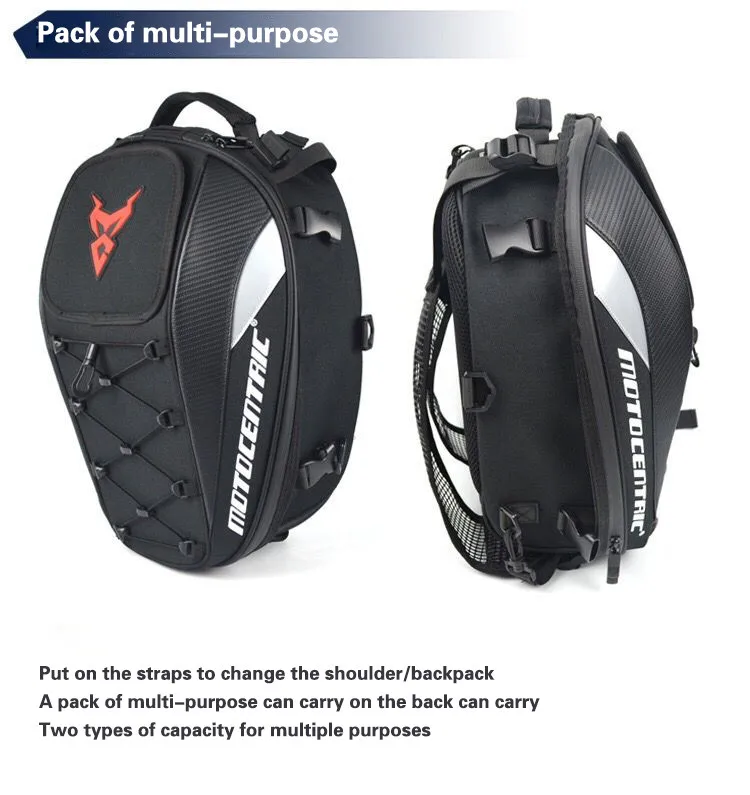 Водонепроницаемая задняя Сумка для мотоцикла дорожная сухая сумка мото