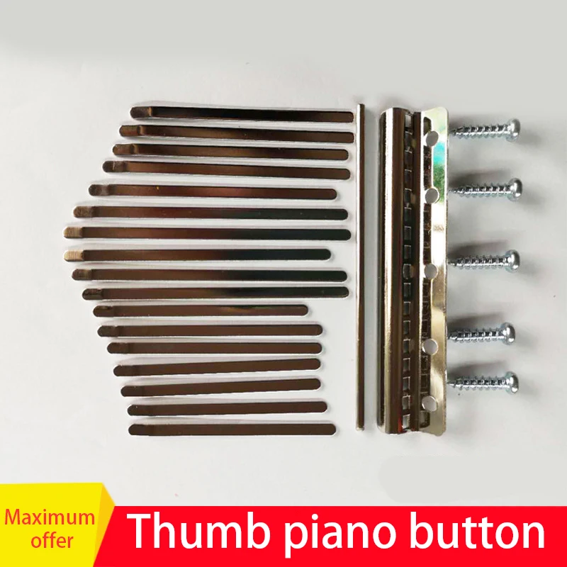 Kalimba Mbira клавиша для пианино с 17 клавишами замена моста аксессуары музыкального