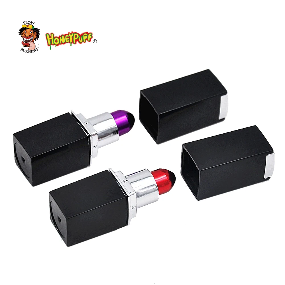 Металлические трубки Honeypuff в форме губной помады Необычные маскирующие длиной 72